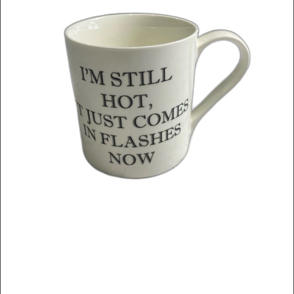 Home Essentials “I’m Still Hot, It Just Comes In Flashes Now” Ceramic Mug. LNWOT - Picture 8 of 8
